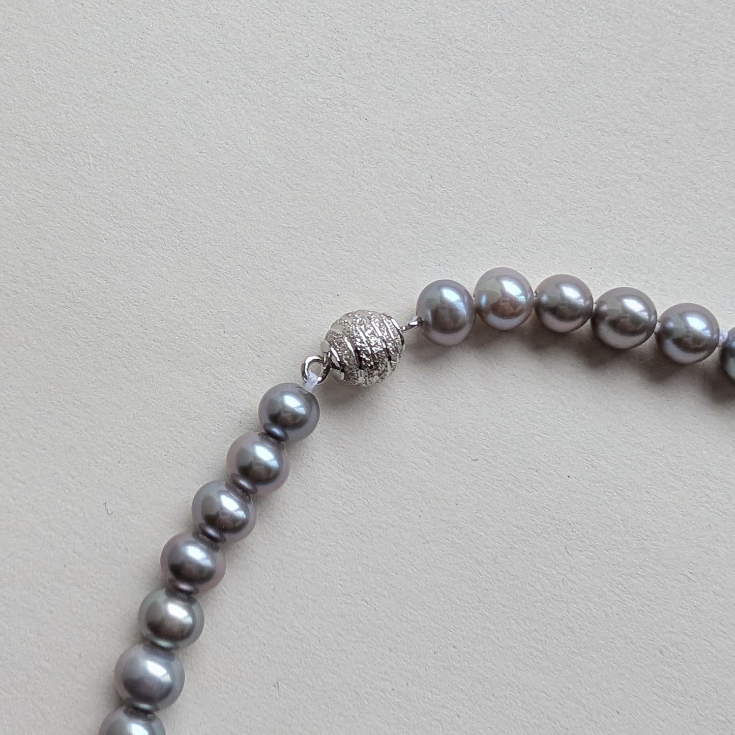 Silver Mist Freshwater Pearl Necklace