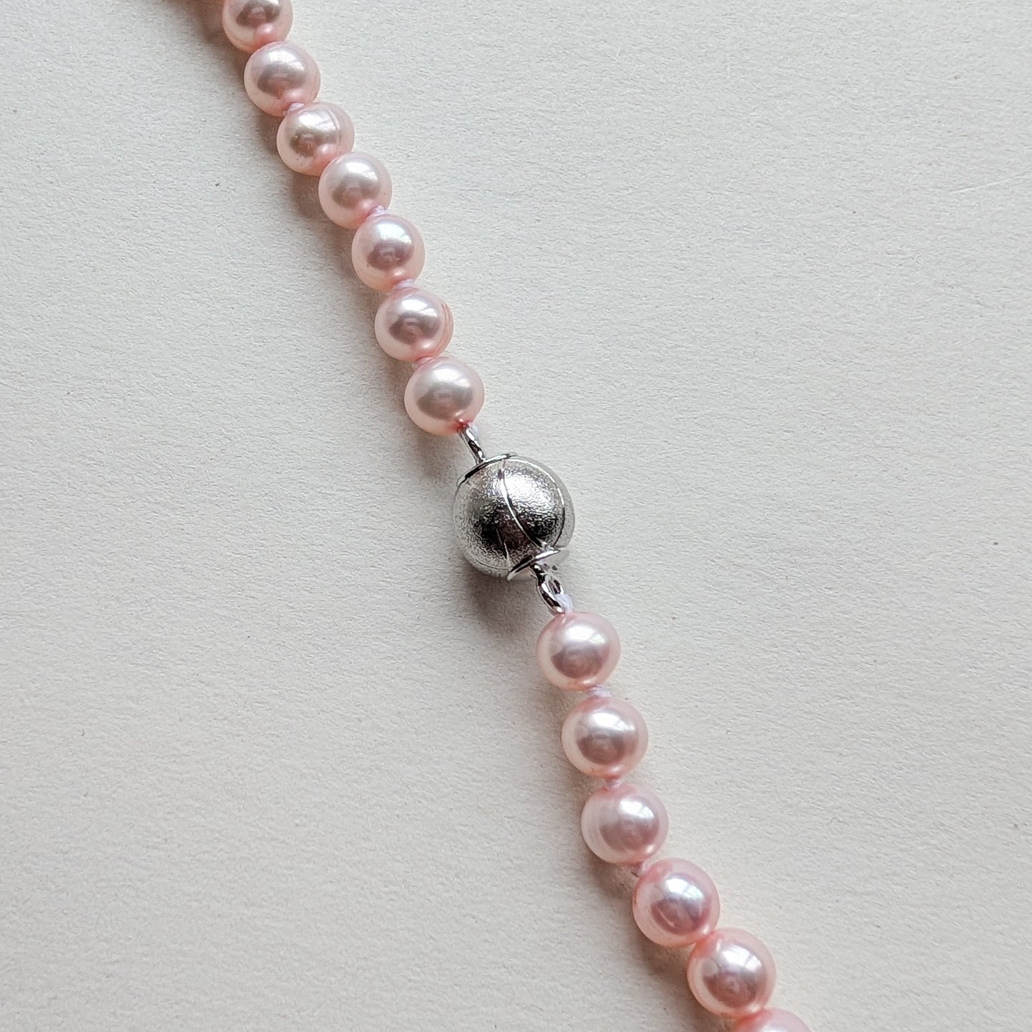 Baby Pink Pearl Necklace
