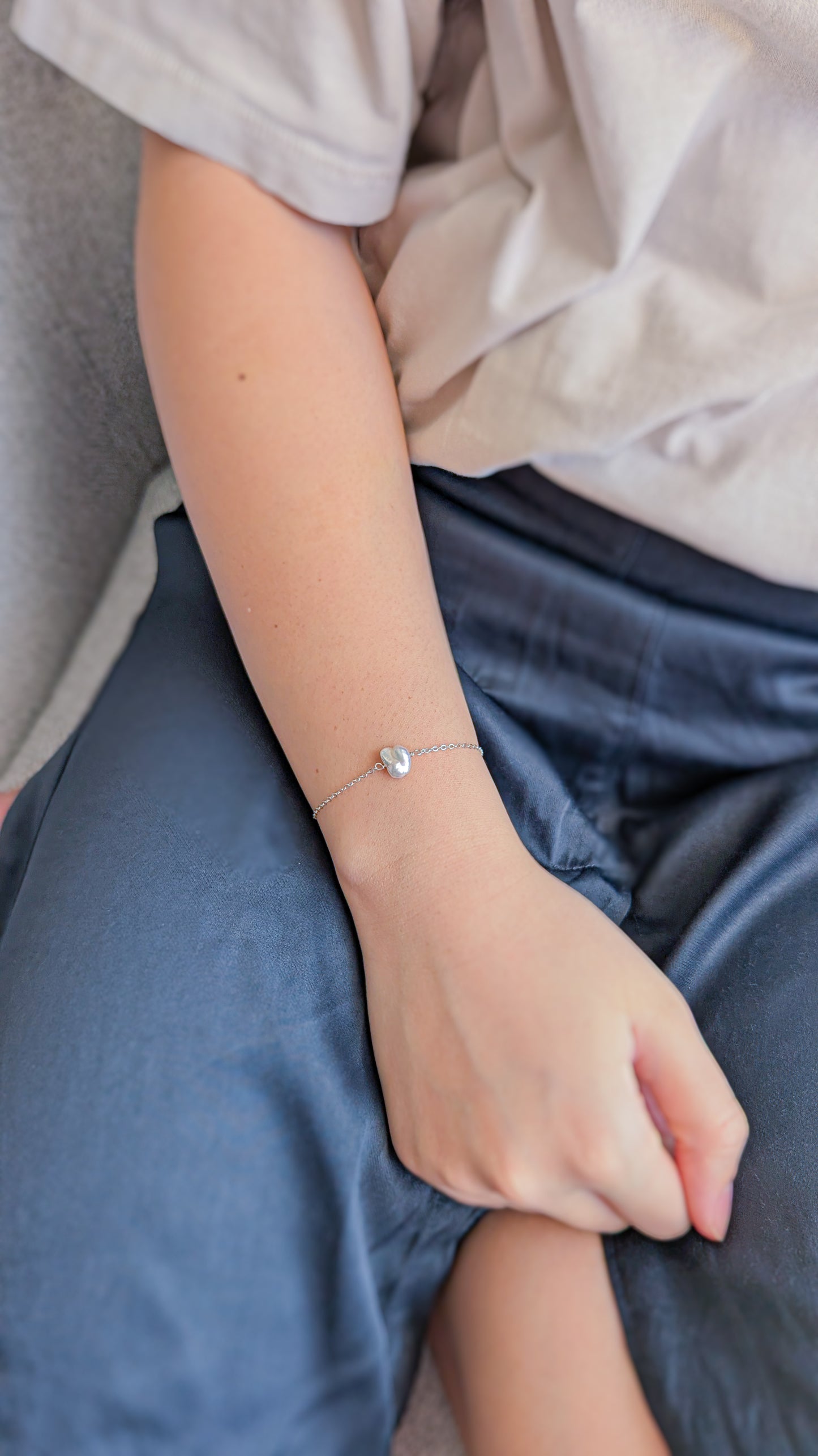 Keshi Pearl Bracelet
