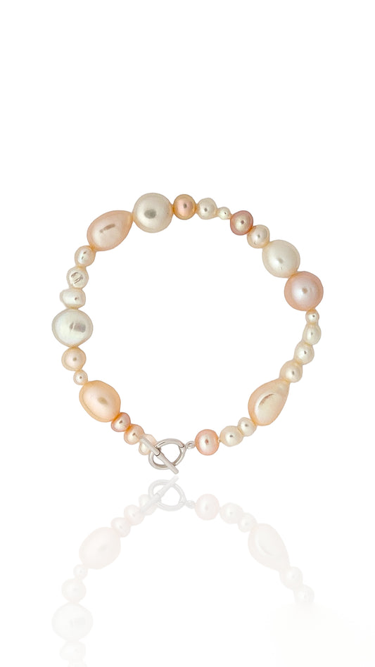 Gallery Bracelet with Toggle Clasp