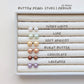 Button Pearl Studs | Medium