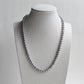 Silver Moonlight Freshwater Pearl Necklace