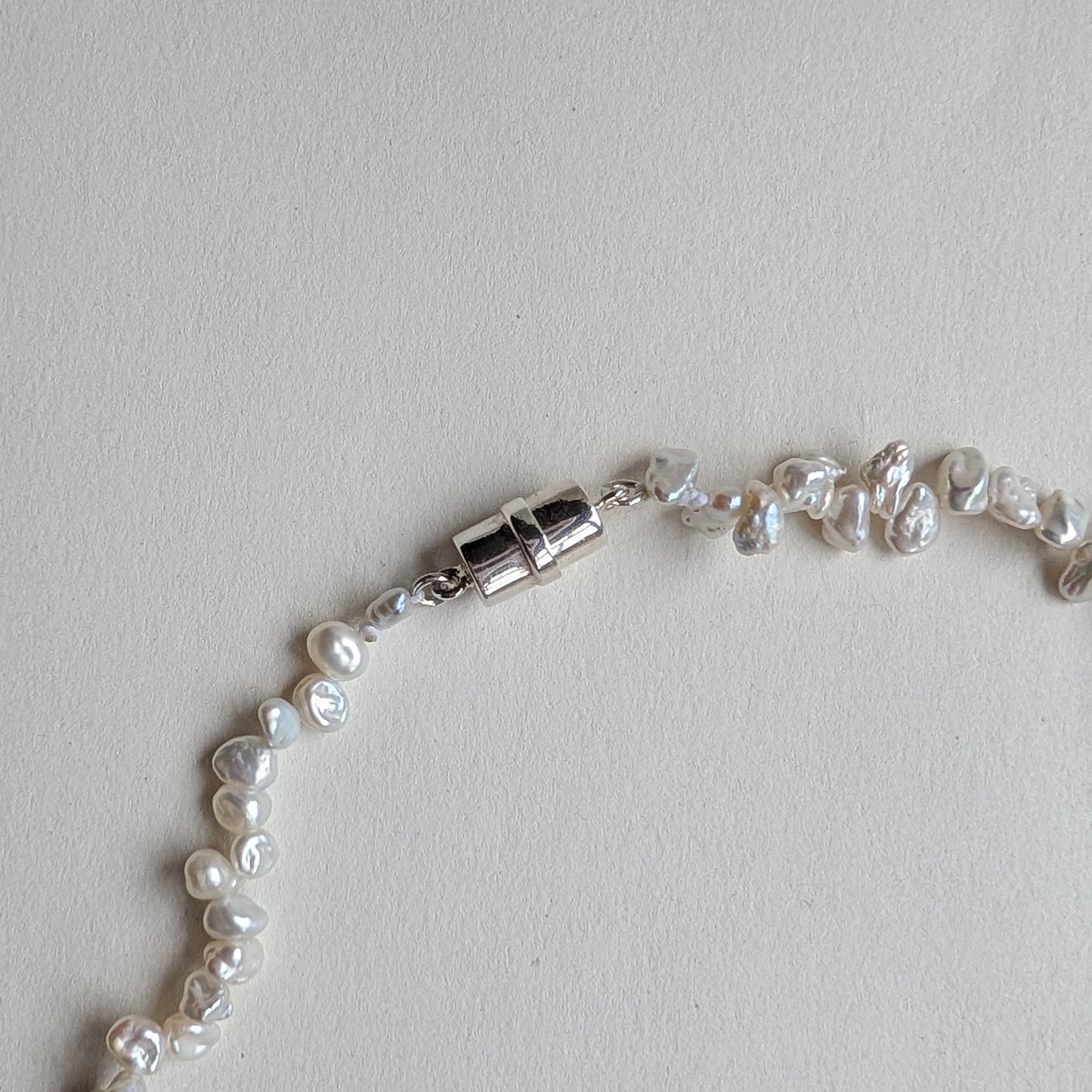 Statement Keshi Pearl Necklace