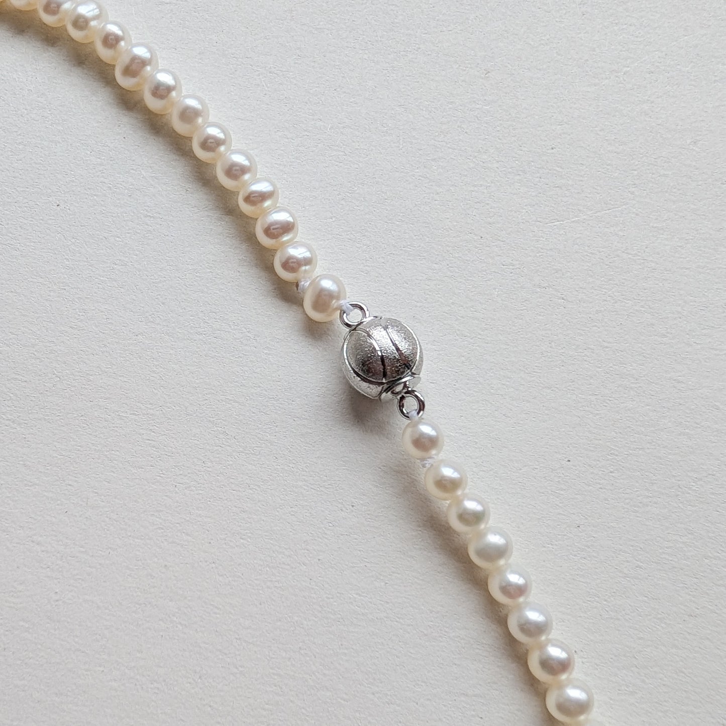 Classic White Pearl Necklace