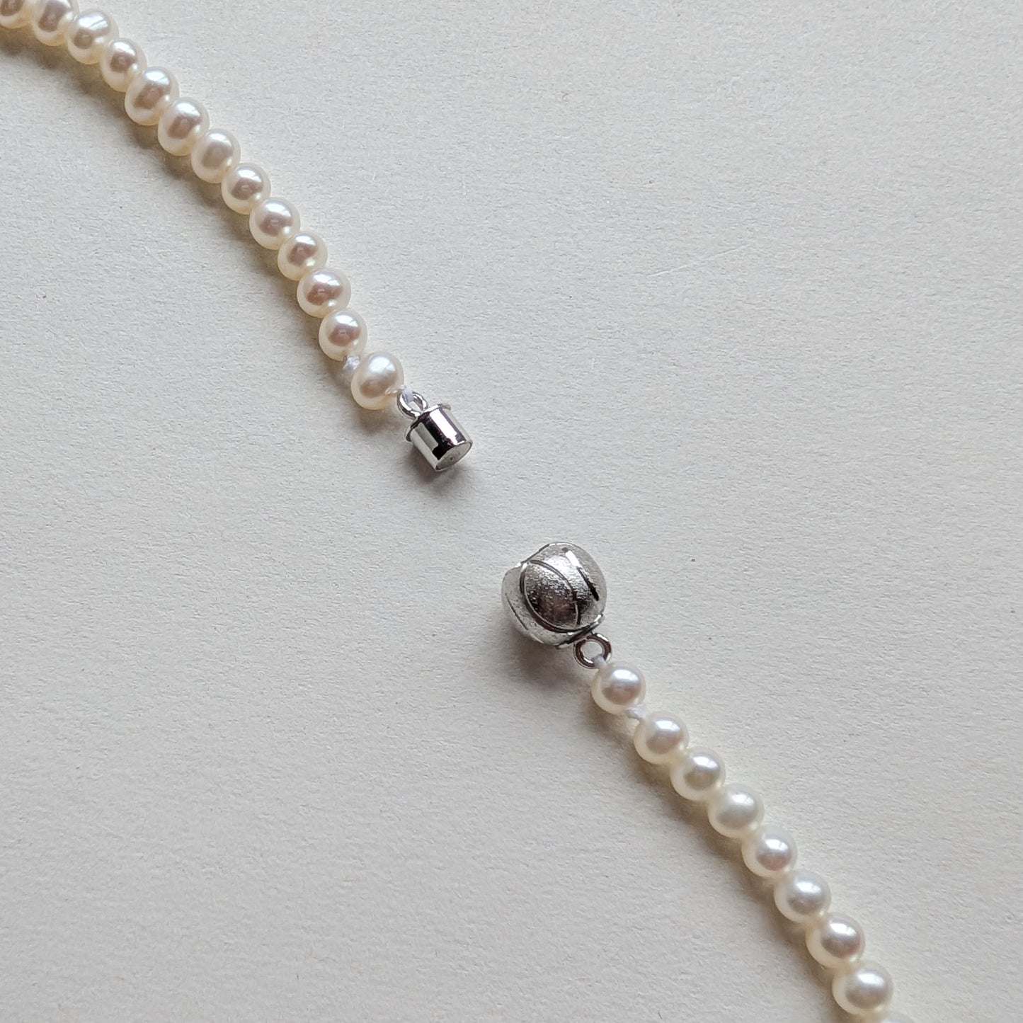 Classic White Pearl Necklace