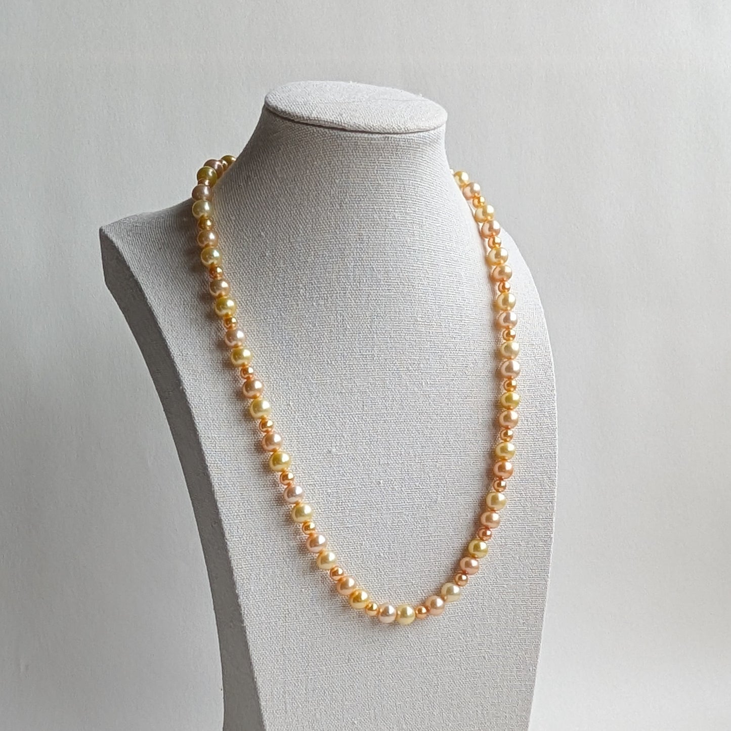 Summer Fruit Fizz Freshwater Pearl Necklace