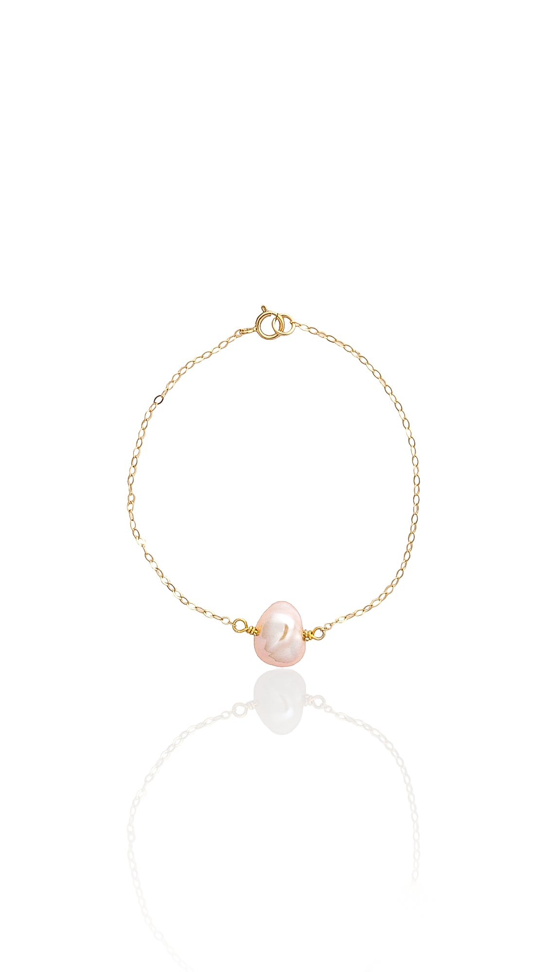 Keshi Pearl Bracelet