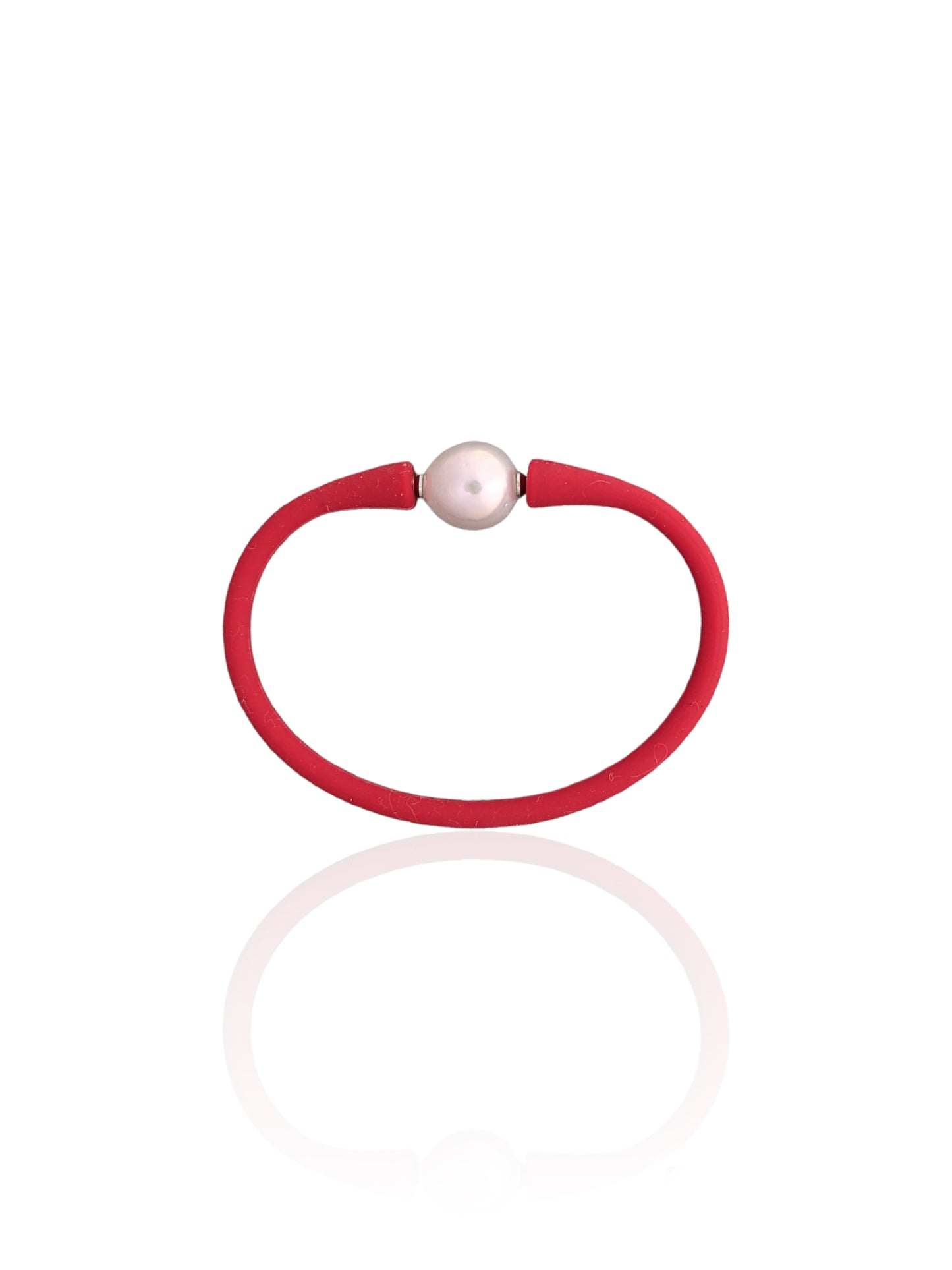 Silicon Ming Pearl Bracelet