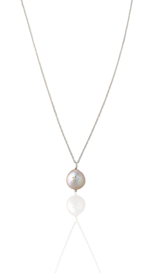 Coin Pearl Necklace