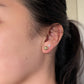 Button Pearl Studs | Small
