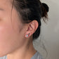 Round Pearl Studs | Small