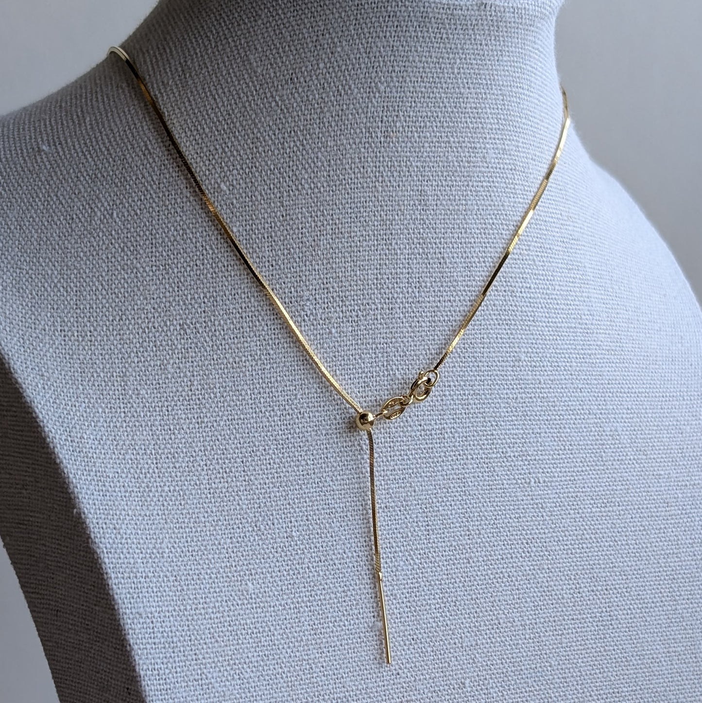 Sterling Silver Chain Necklace | Adjustable