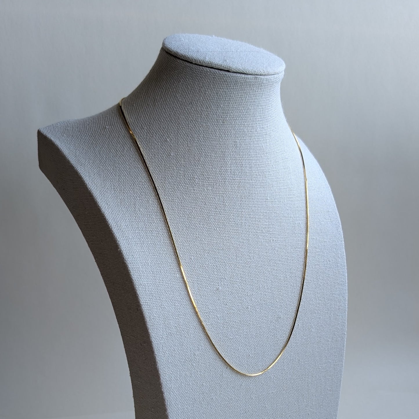 Sterling Silver Chain Necklace | Adjustable